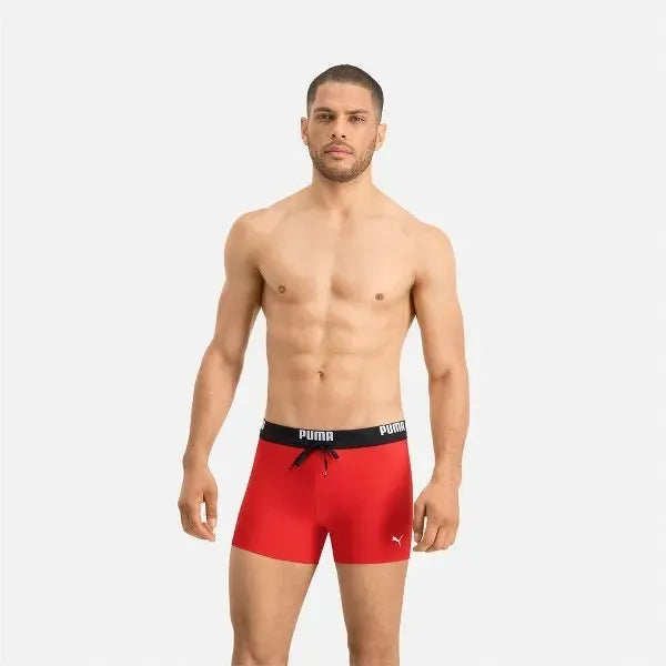 PUMA SWIM MEN LOGO SWIM TRUNK 1P red - Sportmania.hu