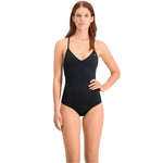 Puma Swim V-Neck black swimsuit W 935086 03 Ruházat - Sportmania.hu