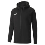 Puma teamFINAL Casuals Hooded Jkt Black kapucnis pulóver - Sportmania.hu