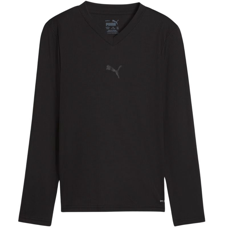 Puma TeamGOAL Baselayer Tee Longsleeve Kids’ T-Shirt 659041 gyerek póló, fekete