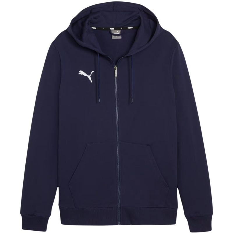 Puma teamGoal Casuals Hooded Kids' Sweatshirt Navy Blue gyerek 65859606