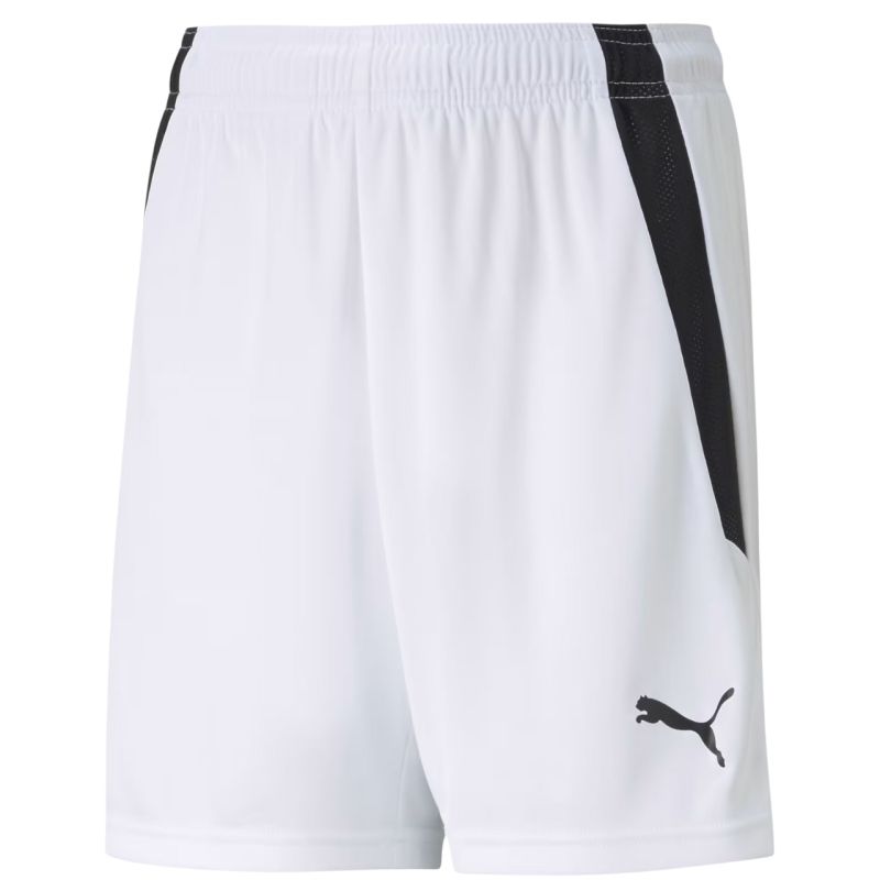 Puma teamLIGA Shorts Jr fehér gyerek rövidnadrág 70493104