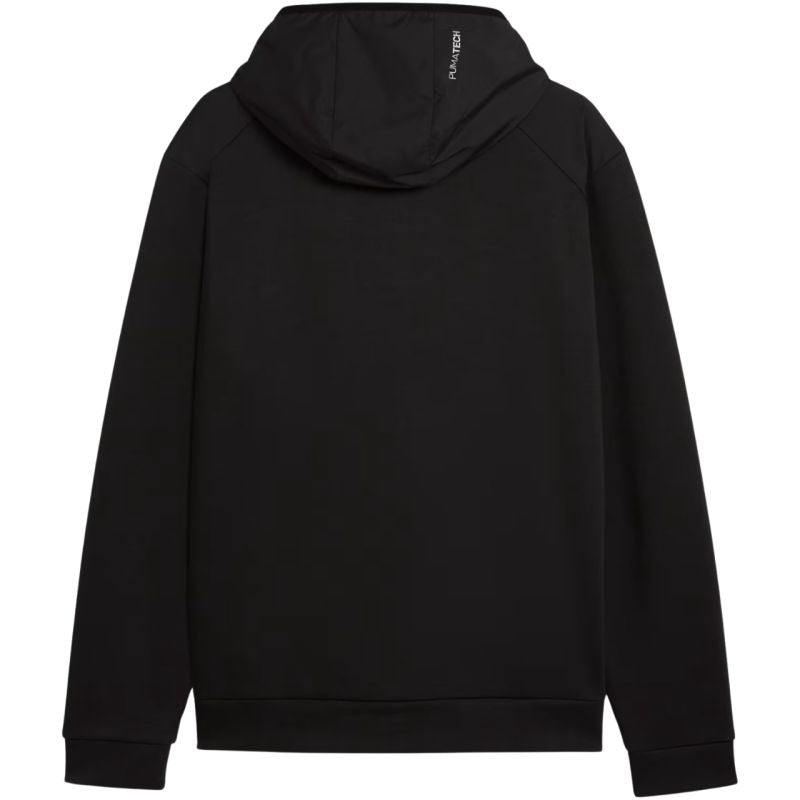 Puma Tech Material Mix Hoodie, 694490 férfi kapucnis pulóver, fekete
