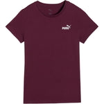 Puma Women's ESS Small No.1 Logo Tee(s) T-Shirt 682373 bordó női póló 68237324