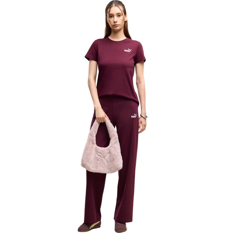 Puma Women's ESS Small No.1 Logo Tee(s) T-Shirt 682373 bordó női póló 68237324