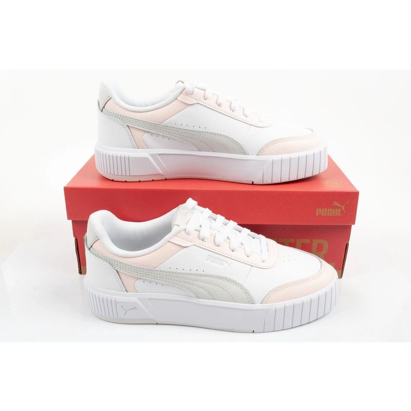 Puma women's sports Carina Mia sneakers leather fehér női utcai cipő 40263707
