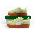 Puma women's sports sneakers Palermo platform fashionable zöld női utcai cipő