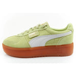 Puma women's sports sneakers Palermo platform fashionable zöld női utcai cipő