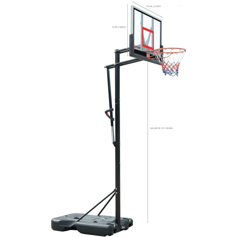 Pure 2 Improve ADJUSTABLE BASKETBALL SET 2.30-3.05M készlet