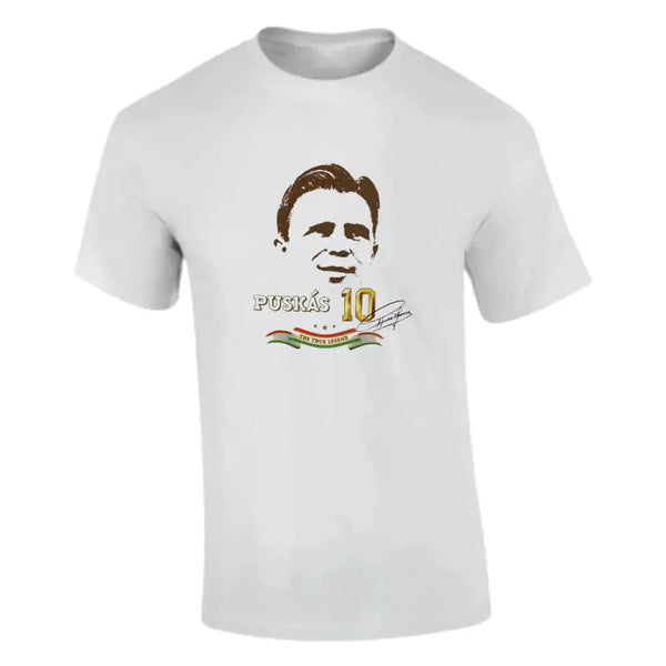 Puskás fehér Póló - Sportmania.hu
