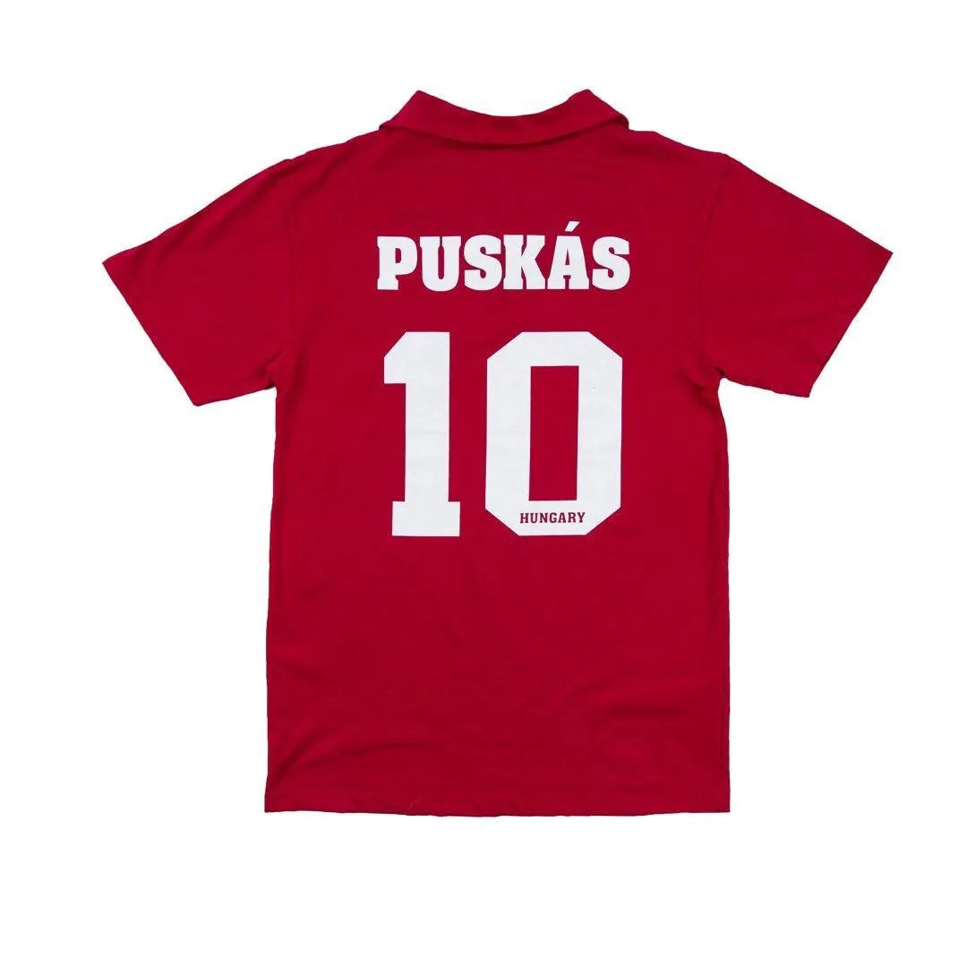 Puskás retro mez piros - Sportmania.hu