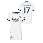Real Madrid Cucurella Football Kit and Shorts Box gyerek futball mez