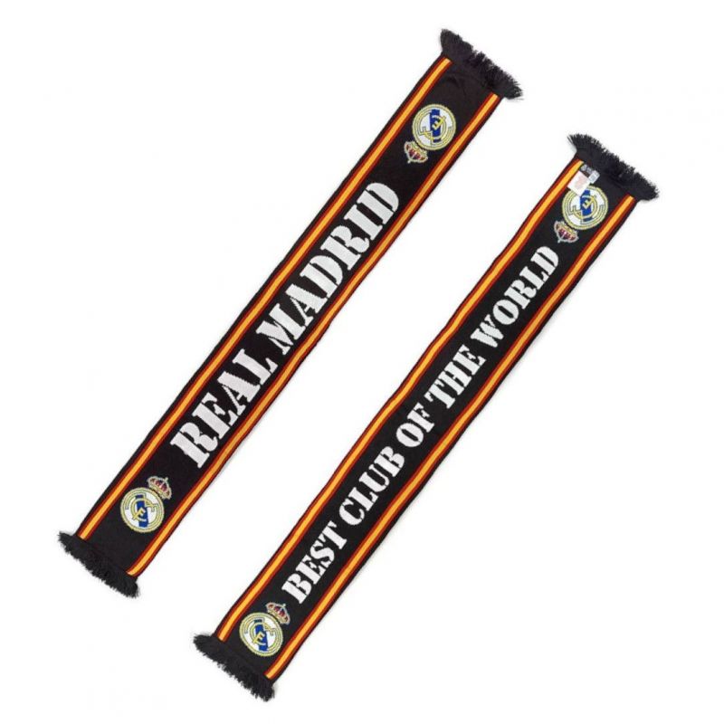 Inny Real Madrid Fan Scarf Double Knitted Scarf 21ST Rajongói termék RM4BUFD21