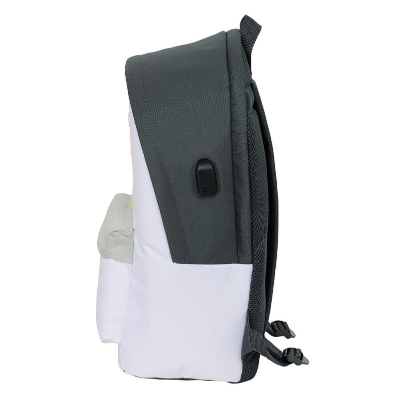 Inny Real Madrid sports with USB and laptop compartment double Hátizsák 612554820