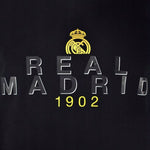 Real Madrid men's cotton t-shirt fekete férfi póló RM1CE111
