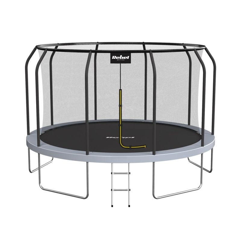 Rebel ACTIVE Trampoline Pro 12ft/366cm, Net, Ladder RBA-8003