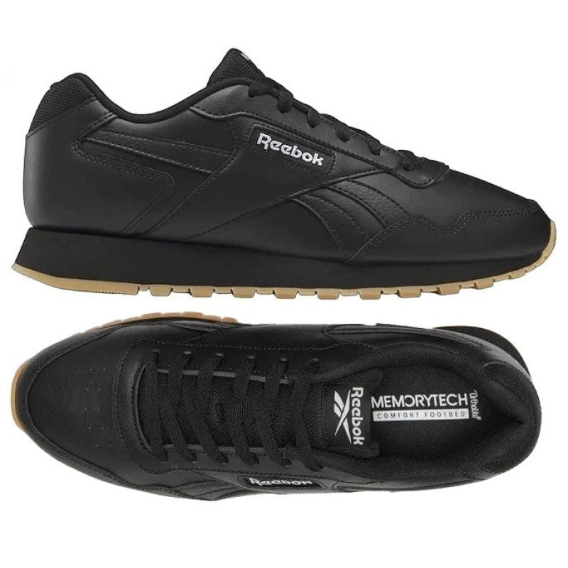 Reebok Men’s Glide Sports Shoes, Leather Lifestyle Sneakers for Everyday Wear, Black ( ) fekete férfi utcai cipő GZ2324