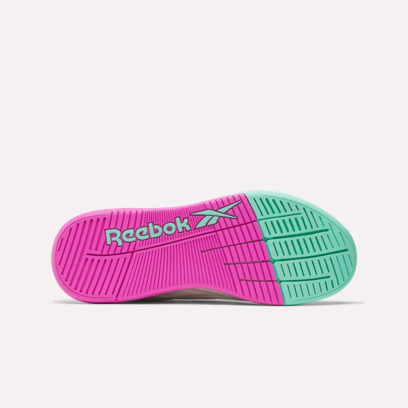 Reebok NANO X5 EDGE CHALK/VIRTUAL /ATOMIC AQUA sneakers ( ) rózsaszín utcai cipő