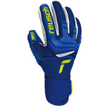 Reusch Attrakt Duo M 5170055 4949 goalkeeper gloves kék kapuskesztyű 51700554949
