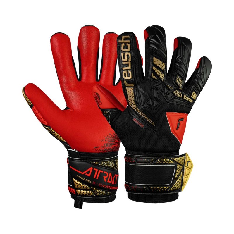 Reusch Attrakt Freegel Silver Jr Goalkeeper gyerek 55722357075 Kapuskesztyű