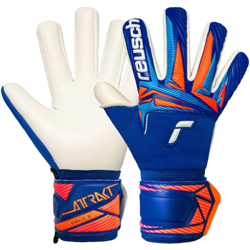 Reusch Attrakt Gold X NC Junior Gloves arany kapuskesztyű, gyerek 56729554126