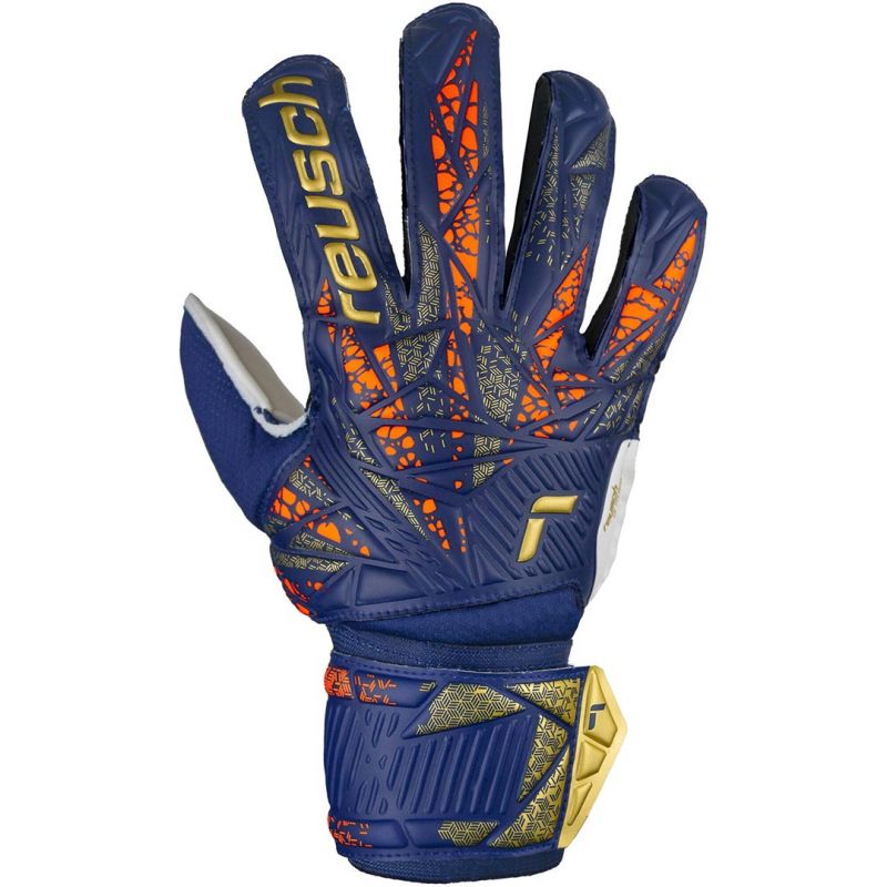 Reusch Attrakt Grip Jr goalkeeper gyerek 54728154410 Kapuskesztyű