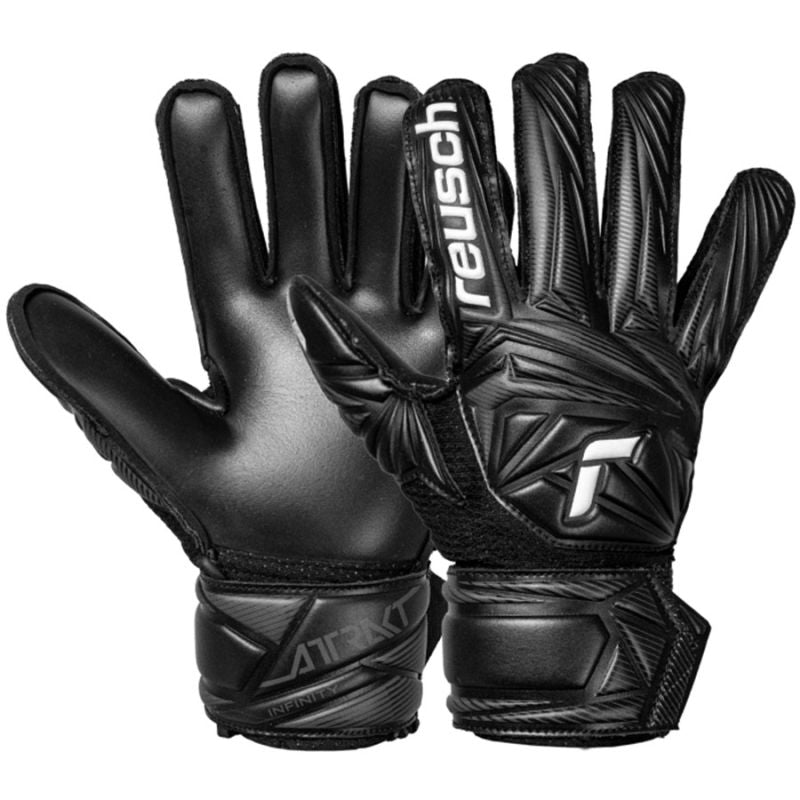 Reusch Attrakt Infinity Junior Gloves fekete kapuskesztyű, gyerek 56727157700