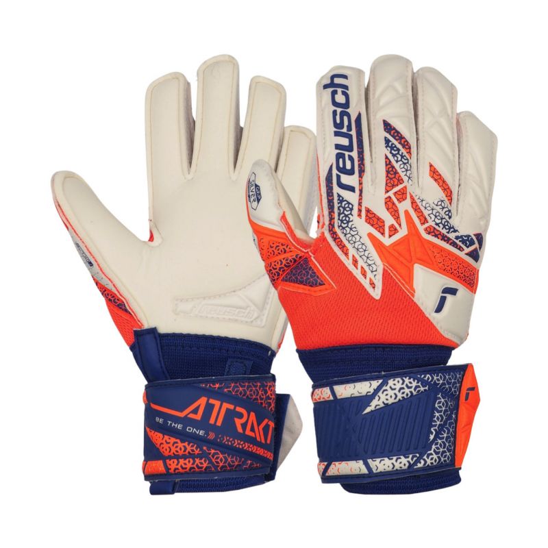 Reusch Attrakt Silver Jr Goalkeeper Kapuskesztyű gyerek Kesztyű 55722142500