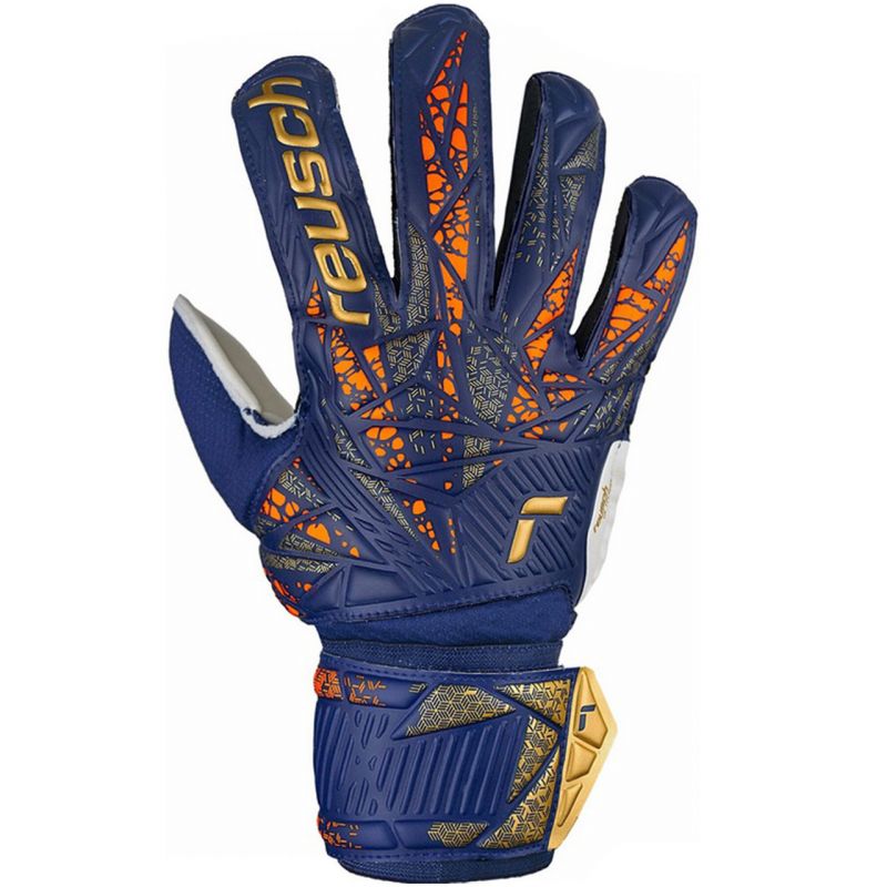 Reusch Attrakt Solid Jr 5472515 4410 goalkeeper gloves Kesztyű - Sportmania.hu