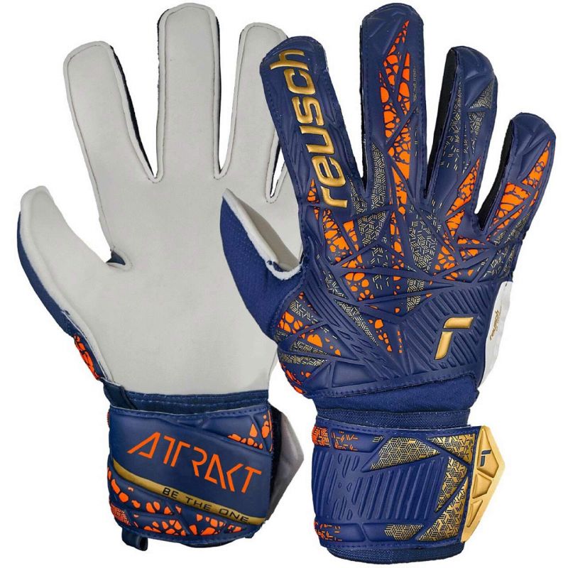 Reusch Attrakt Solid Jr goalkeeper gyerek 54725154410 Kapuskesztyű