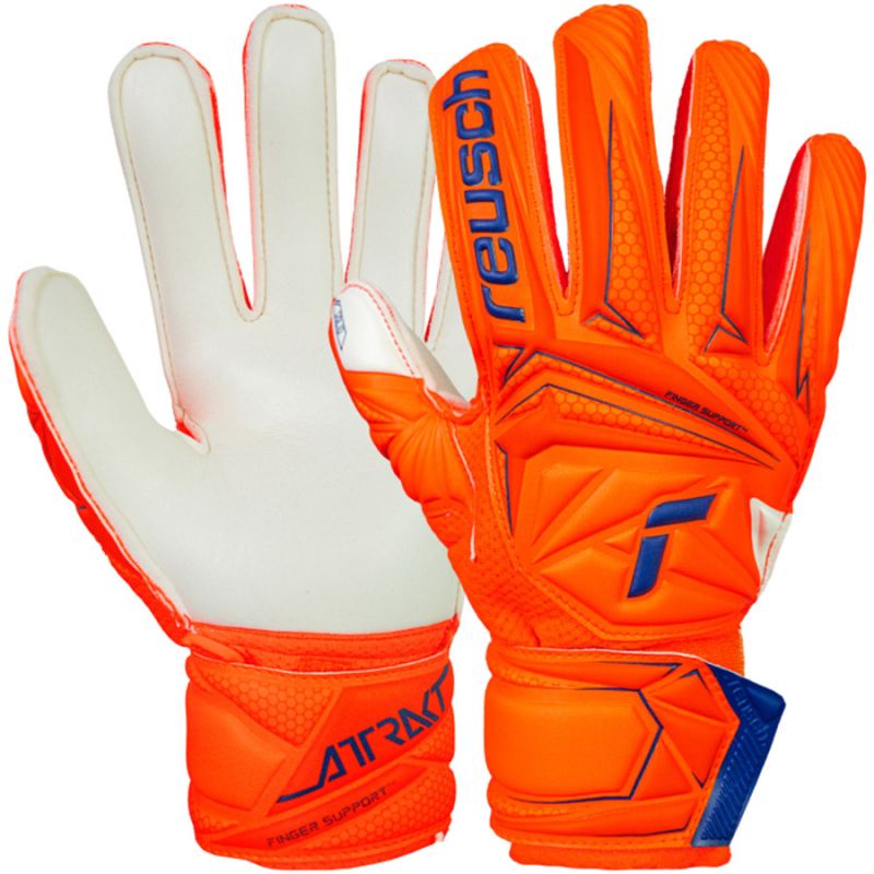 Reusch Attrakt Solid World Cup Junior Gloves 56 72 516 gyerek kapuskesztyű