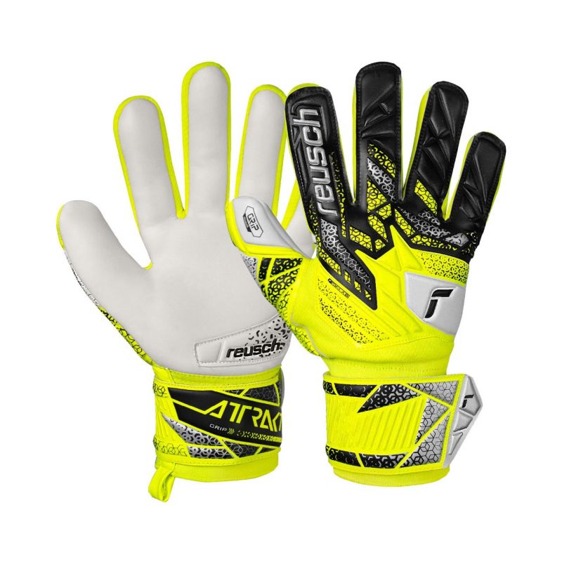 Reusch Goalkeeper Attrakt Grip Jr Kapuskesztyű gyerek Kesztyű 55728152014