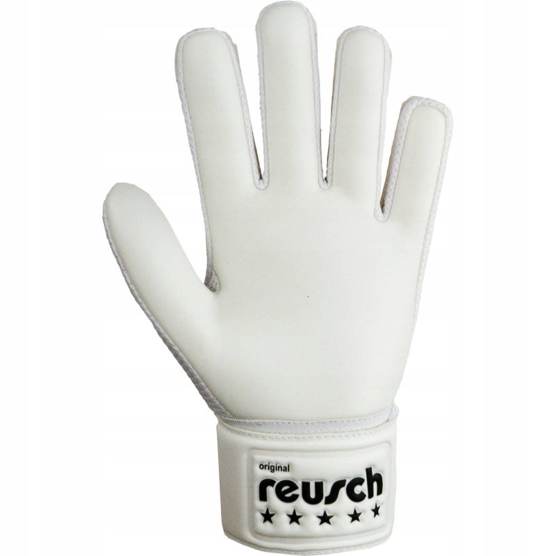 Reusch Legacy Arrow Solid Goalkeeper Gloves gyerek kapuskesztyű, fehér