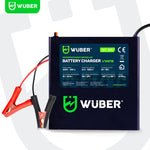 Roces Microprocessor car battery charger 10A 6-150 Ah 2-24 V WUBER sípcsontvédő