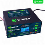 Roces Microprocessor car battery charger 10A 6-150 Ah 2-24 V WUBER sípcsontvédő