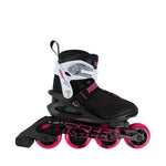 Roces Pic X roller skates black and 400911 rózsaszín görkorcsolya