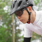 Rockbros 10135 Photochromic UV400 Cycling Glasses - Black and Red piros napszemüveg