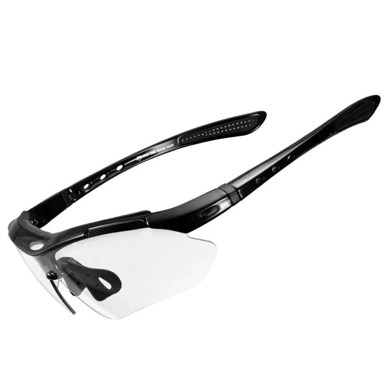 Rockbros 10143 photochromic UV400 cycling glasses - black czarny napszemüveg