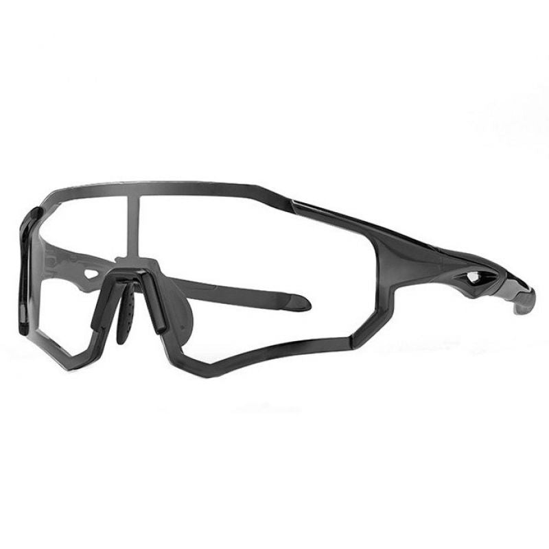 Rockbros 10181 UV400 Photochromic Cycling Glasses - Black fekete napszemüveg