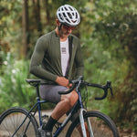 Rockbros 15220003002 ROAD TO SKY men's long sleeve cycling jersey S - zöld férfi kerékpáros póló
