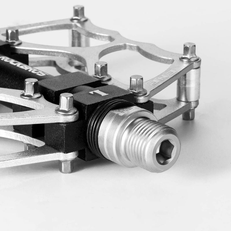 Rockbros 2010-12L Aluminum Platform Bicycle Pedals - Silver szürke