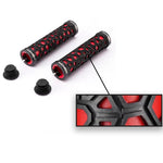 Rockbros 2017-14ARD bicycle grips - black and piros