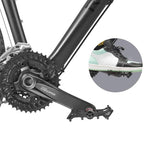 Rockbros 2020-12BBK Platform Aluminum Bicycle Pedals - Black fekete