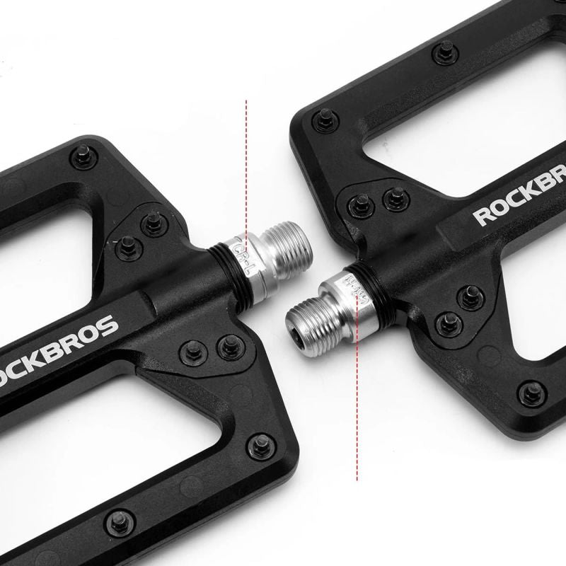 Rockbros 2022-12A Nylon Bicycle Pedals - Black fekete