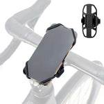 Rockbros 250015001 silicone clamp phone holder - black fekete phones and