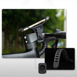 Rockbros 250015001 silicone clamp phone holder - black fekete phones and