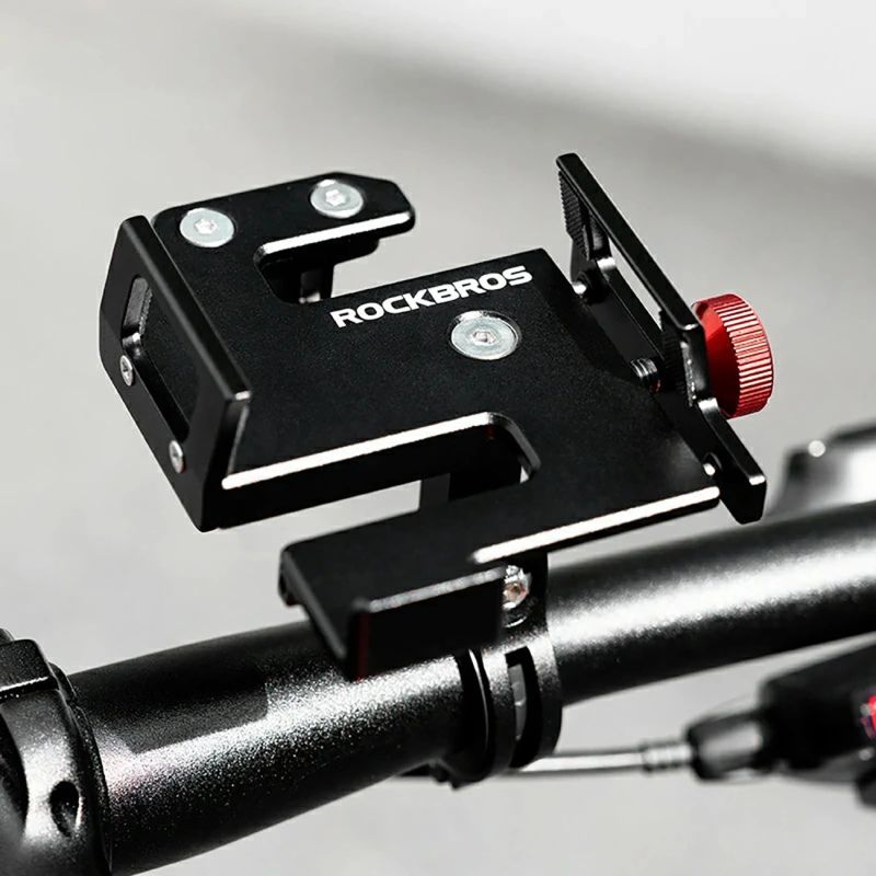 Rockbros 25210038101 clamp phone holder - black fekete phones and