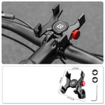 Rockbros 25210039001 Handlebar Clamp Phone Holder - Black kierownica phones and