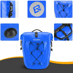 Rockbros 30140022004 Waterproof Bicycle Bag 25-32L - kék