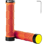 Rockbros 40720007004 bicycle grips with reflector - narancssárga